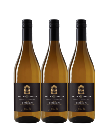 Signature Series Chardonnay Sur Lie VQA - 3 x 750mL